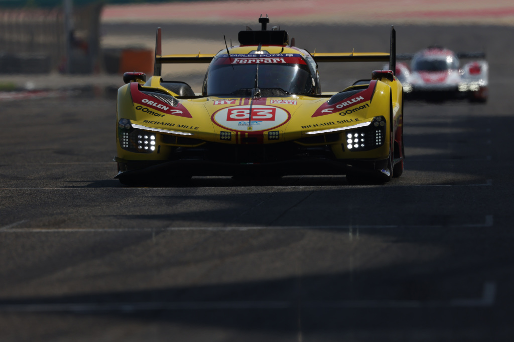 Kubica, AF Corse Ferrari lead as WEC Prologue begins